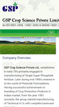 Mobile Screenshot of gspcrop.in